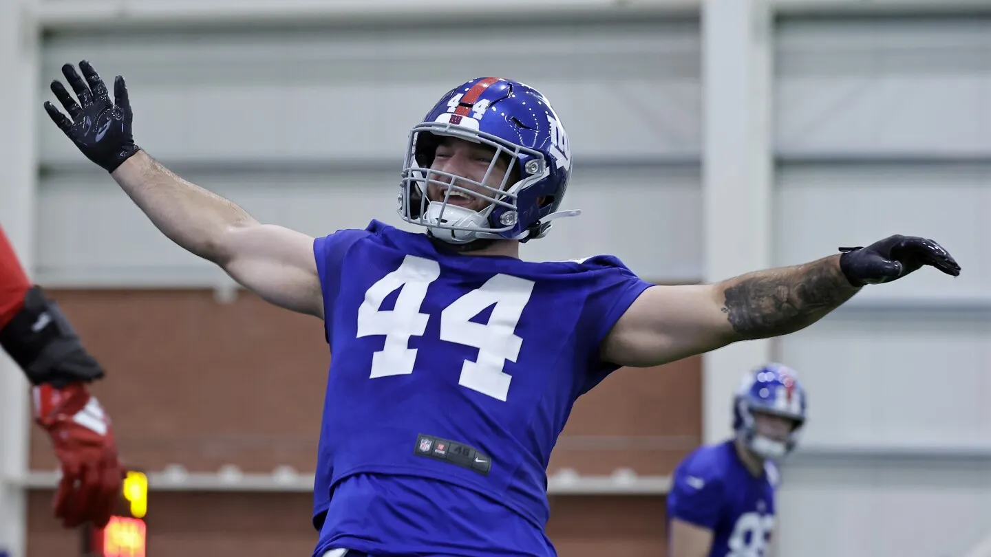 RB Rookie Giants Cam Skattebo Berharap Terus Menabrak Orang di NFL